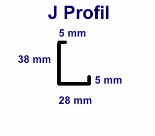 j profile dimensions